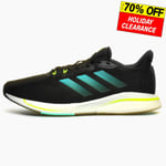 Adidas Supernova+ ClimaCool Boost Mens Fitness Gym Running Shoes Trainers Black