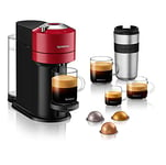 Nespresso Krups Machine à Café, Cafetière Espresso, Vertuo Next Rouge YY4296FD