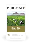 Birchall Tea Bags, Sweet Spices Chai Tea, Black Tea Bursting with Spicy Flavors, Perfect Tea Lovers Gift Set, Pack of 25 Enveloped Plant Based Tea Bags