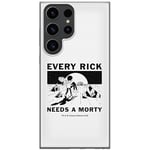 ERT GROUP Coque de téléphone Portable pour Samsung S23 Ultra Original et sous Licence Officielle Rick and Morty Motif Rick & Morty 045 adapté à la Forme du téléphone Portable, Coque en TPU