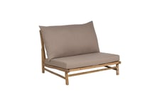 Rosthern Utelenestol - Lys Brun/Beige Loungestol ute Brun,Beige