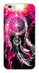 Coque en silicone imprimée compatible Apple iPhone 6 iPhone 6S Dreamcatcher Rose