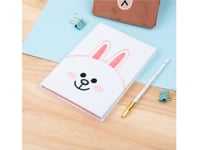 Line Friends - Plyschad Anteckningsblock A5 Bunny Cony