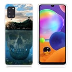 Deco Samsung Galaxy A31 skal - Dödskalle