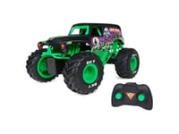 Monster Jam Grave Digger Rc, Monster Truck, 4 År, Sort, Grønn