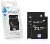 BlueStar -akku Nokia E51 N97 N81 Li-Ion 1200 mAh Analoginen BP-6MT