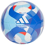 ballons de foot Unisexe, adidas Ile-De-Foot 24 Olympics Training Ball, Bleu