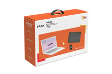 Pack Fnac Chromebook Plus CX34 CX3402CBA-MW0140 14" Ecran tactile Intel Core i3 8 Go RAM 128 Go SSD Blanc + Sacoche + Souris