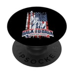 Motif America Back to Back WorldWar Champs Pride PopSockets PopGrip Adhésif