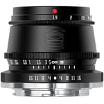 TTArtisan 35mm F1.4 Lens APS-C Format for FujiFilm X Mount Camera - Black