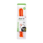 Nite Ize GT12-31-2R3 Lot de 2 attaches torsadées en caoutchouc réutilisables, 30,5 cm, orange vif, fabriquées aux États-Unis, 30,5 cm