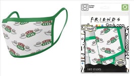 Pyramid Friends (central Perks) Face Mask 2 Pack