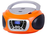 Trevi - Stéréo Portable CD Boombox Radio Dab/Dab + avec RDS et entrée USB avec Lecture directe de fichiers MP3