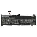 Batterie pour Lenovo IdeaPad Gaming 3 15ach6 15ihu6 3750mAh