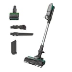 Hoover Cordless Pet Vacuum Cleaner, Powerful 60 min runtime/2 batteries, Anti-Twist Brush, Led lights, 5 YR Warranty, Green [HF9]