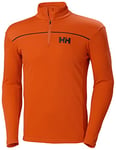 Helly Hansen HP Pull zippé 1/2 Chemise, Patrol Orange, M Homme