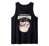 The snowman is sour! Christmas falls out! Tank Top