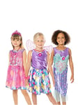 Rubies Official Barbie Dress-Up Trunk, Kids Fancy Dress Accessory Set