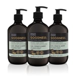 Baylis amp Harding Goodness Oud Cedar amp Amber 500ml Hand Wash Pack of 3 - Vega