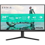 Écran PC - PHILIPS - Evnia 3000 - 23,8" FHD - Dalle Fast IPS - 180Hz - 0,5ms - Smart Crosshair - HDMI/DP - Noir