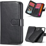 Apple iPhone 13 Mini Double Wallet Case Black