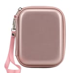 Sac De Transport Antichoc Pour Instax Mini Link/Veplay/Evo/Imprimante Sp-2,Poche En Filet Pour Film Instax Et Accessoires - Type Rose Gold