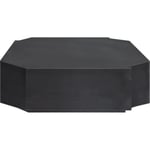 Louise Roe-Funki Square Loungebord 110x116 cm, Black Iron