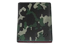 Zippo Leather Credit Card Holder Porte-Carte de crédit 10 Centimeters Vert (Green Camouflage)