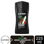 Lynx Africa 12-H Refreshing Fragrance Shower Gel Body Wash for Men, 225ml