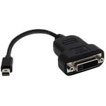 StarTech.com Mini DisplayPort to DVI Adapter - Active Mini DisplayPort to DVI-D Adapter Converter - 1080p Video - mDP or Thunderbolt 1/2 Mac/PC to DVI Monitor Dongle, mDP to DVI Single-Link (MDP2DVIS)