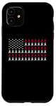 Coque pour iPhone 11 Family HIV Awareness Red Ribbon American Flag AIDS Survivor