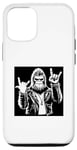 Coque pour iPhone 15 Pro Rebel Bigfoot Rocker – Sasquatch, Punk Rock Yeti