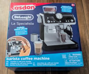 Playset Kitchen - DE'LONGHI Barista Coffee Machine - Casdon - Brand New