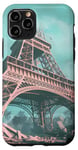 Coque pour iPhone 11 Pro Ruines de la Tour Eiffel futuriste – Post-apocalyptique