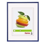 Hama Cadre photo en plastique "Sevilla" (taille du Cadre de 50 x 70 cm avec bordure de 13 mm x 20 mm, pour une photo de 30 x 45 cm) Bleu