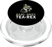 Earl Grey Tea Rex trex dinosaure dinosaure humour britannique t-rex PopSockets PopGrip pour MagSafe