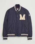 Moncler Lateltin Varsity Jacket Navy