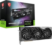 Msi Gaming Geforce Rtx 4090 X Slim 24G, Geforce Rtx 4090, 24 Gb, Gddr6x, 384 Bit, 7680 X 4320 Pixlar, Pci Express 4.0