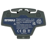 EXTENSILO Batterie compatible avec Kärcher WV5 Plus, WV7, WV70, WV6 Plus, WV6, WV5 Premium, WV60 robot électroménager gris (2500mAh, 3,7V, Li-ion)