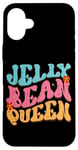 iPhone 16 Plus Jelly Bean Queen Groovy Lettering Vibes Case