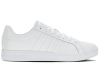 K-Swiss Baskets courtes TIEBREAK pour homme, blanc/blanc, 42,5 EU