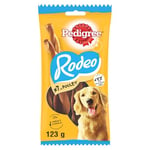 PEDIGREE Rodéo - Récompenses saveur Poulet pour chien - 12 sachets de 7 friandises (12x123g)