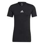 adidas TF SS Top M T-Shirt Mens, Black, LT