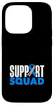 Coque pour iPhone 14 Pro Sensibilisation au diabète de type 1 de l'équipe de soutien