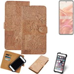 FOR Motorola Razr 50 SMARTPHONE CASE COVER WALLETCASE CORK