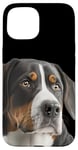 iPhone 15 My big love is a big Swiss Mountain Dog Case