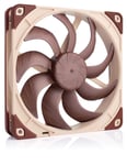 NF-A14x25 G2 PWM, Ventilateur Premium Silencieux 140mm pour PC, 4 Broches (Marron)