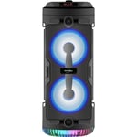 INOVALLEY KA03-N - Enceinte lumineuse Bluetooth - 400 W - Fonction karaoke - Lum