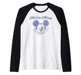 Disney Mickey And Friends Mickey Mouse Star Stamp Manche Raglan