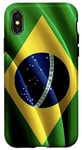 Coque pour iPhone X/XS Drapeau du Brésil